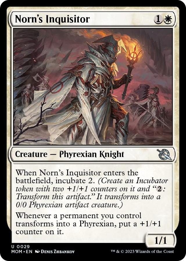 Norn's Inquisitor #29 U - March of the Machine Pokemon card