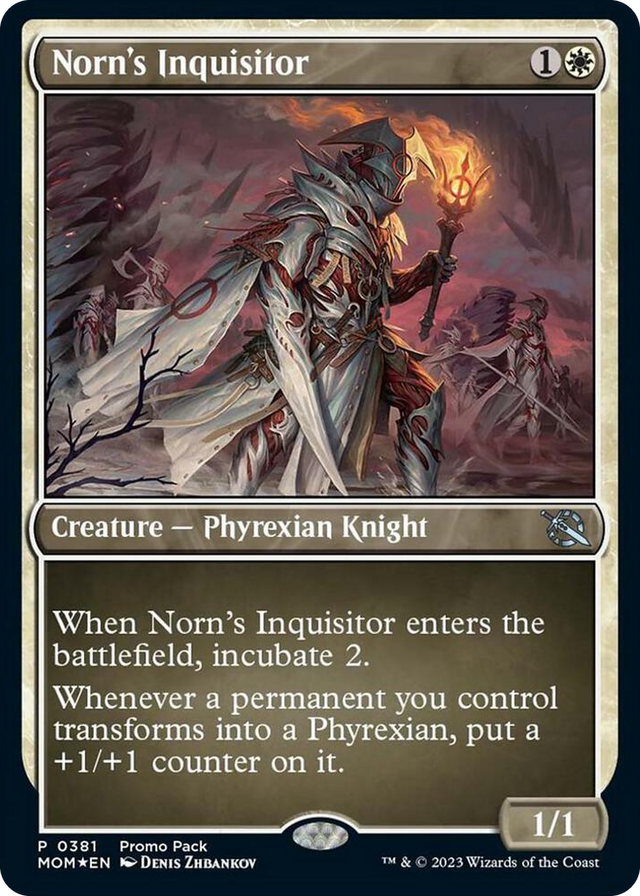 0381 Norn's Inquisitor P Promo Pack: March of the Machine
