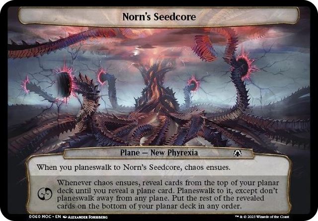 0060 Norn's Seedcore T Planechase: March of the Machine
