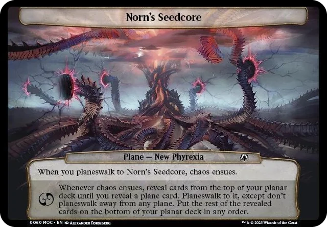 0060 Norn's Seedcore T Planechase: March of the Machine