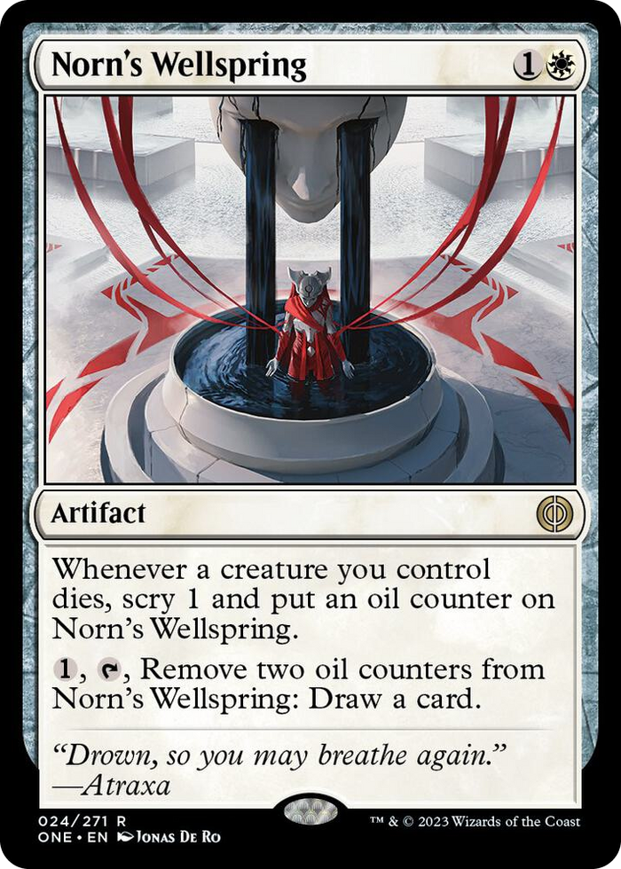 Norn's Wellspring #24 R - Phyrexia: All Will Be One Pokemon card