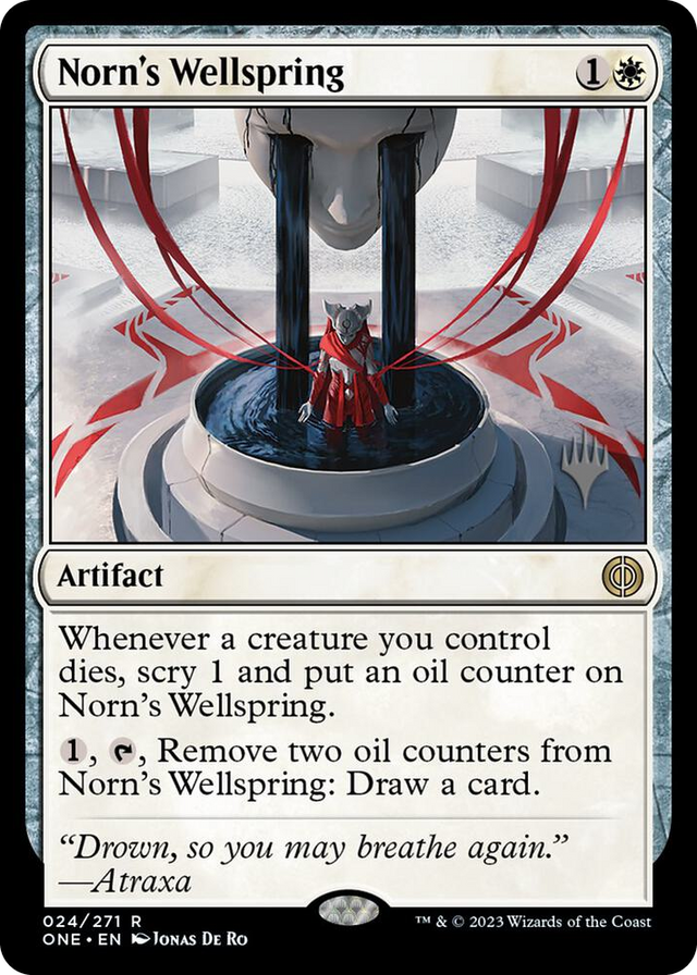 0024 Norn's Wellspring R Promo Pack: Phyrexia: All Will Be One