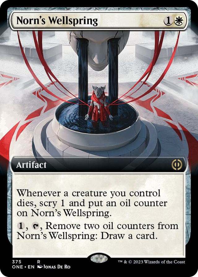 0375 Norn's Wellspring (Extended Art) R Phyrexia: All Will Be One