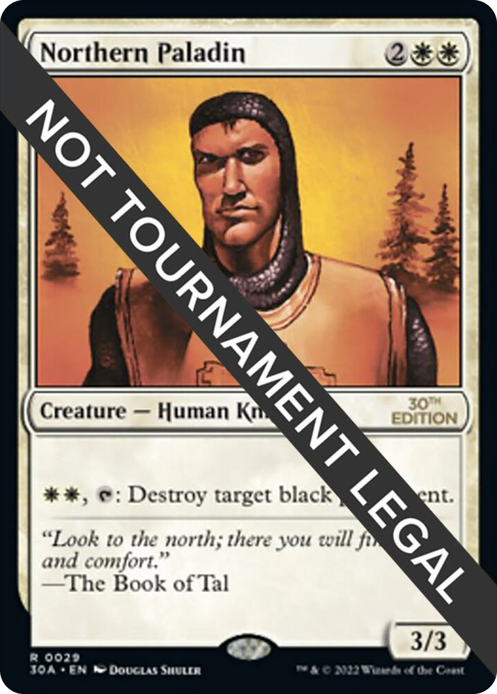 0029 Northern Paladin R 30th Anniversary Edition
