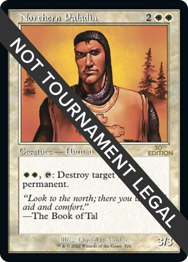 0326 Northern Paladin (Retro Frame) R 30th Anniversary Edition