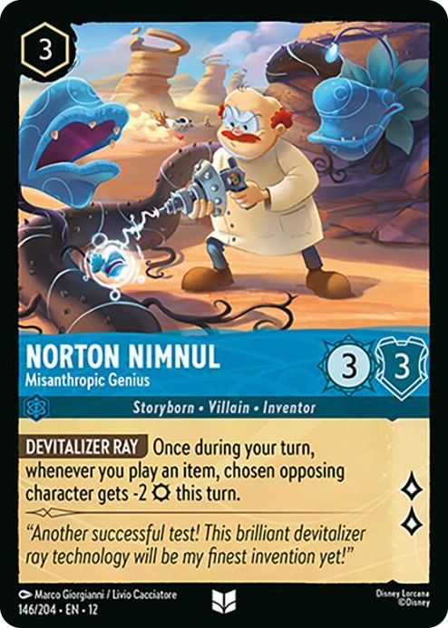 0146 Norton Nimnul - Misanthropic Genius Uncommon Wilds Unknown
