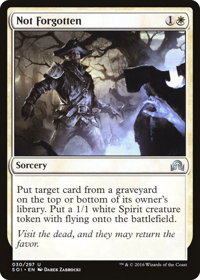 0030 Not Forgotten U Shadows over Innistrad