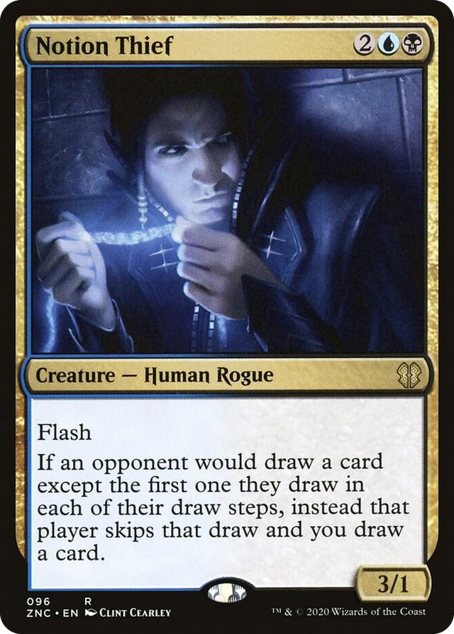 0096 Notion Thief R Commander: Zendikar Rising