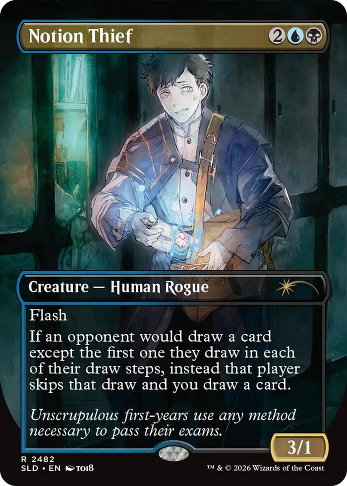 Notion Thief #2482 R - Secret Lair Drop Series Pokemon card