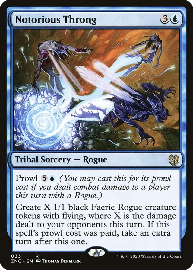 0033 Notorious Throng R Commander: Zendikar Rising
