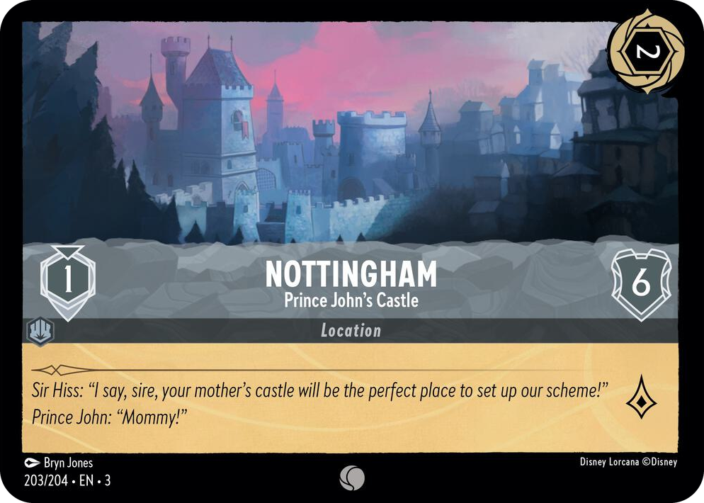 0203 Nottingham - Prince John's Castle Common Into the Inklands