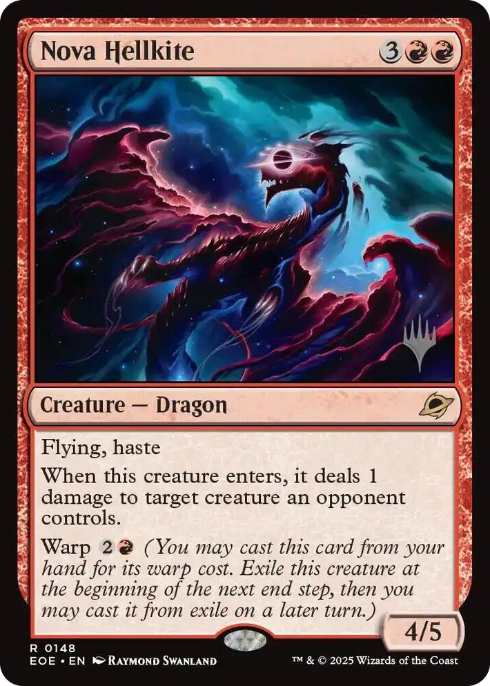 0148 Nova Hellkite R Promo Pack: Edge of Eternities
