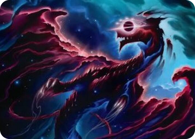 0018 Nova Hellkite Art Card (18/54) S Art Series: Edge of Eternities
