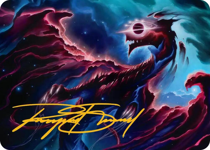 Nova Hellkite Art Card (18/54) (Gold-Stamped Signature) #18 S - Art Series: Edge of Eternities Pokemon card