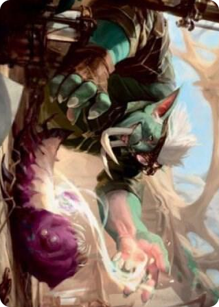 0009 Novice Dissector Art Card S Art Series: Strixhaven