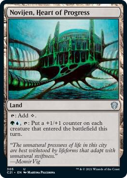 0305 Novijen, Heart of Progress U Commander 2021