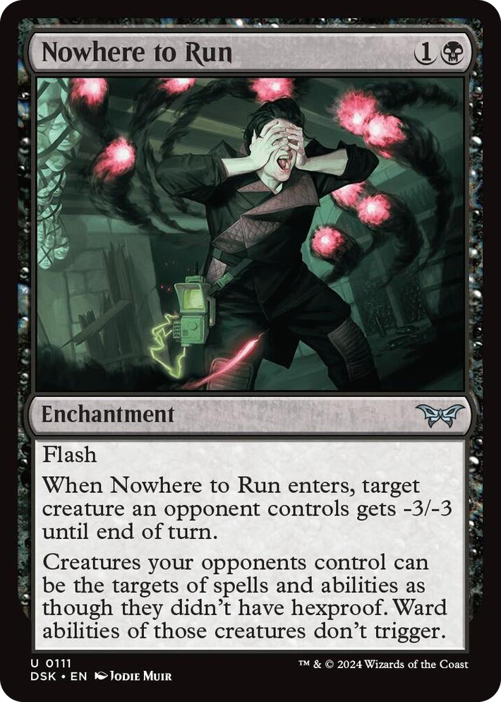 0111 Nowhere to Run U Duskmourn: House of Horror