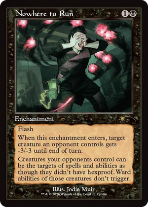 0001 Nowhere to Run (Retro Frame) R WPN & Gateway Promos