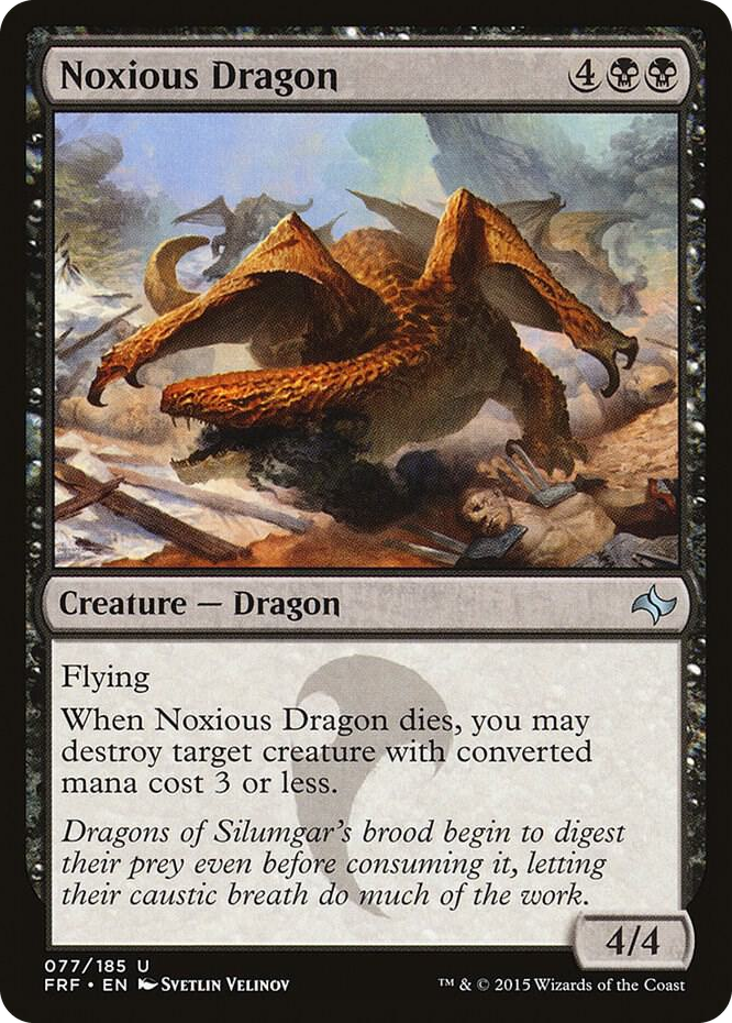 0077 Noxious Dragon U Fate Reforged