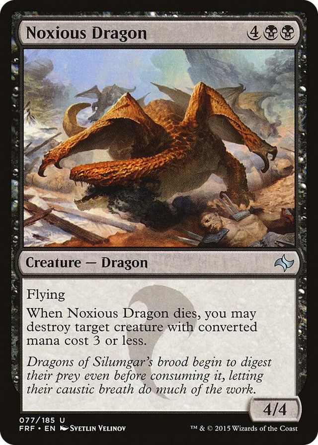 0077 Noxious Dragon U Fate Reforged