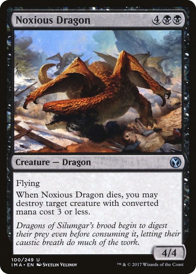 0100 Noxious Dragon U Iconic Masters
