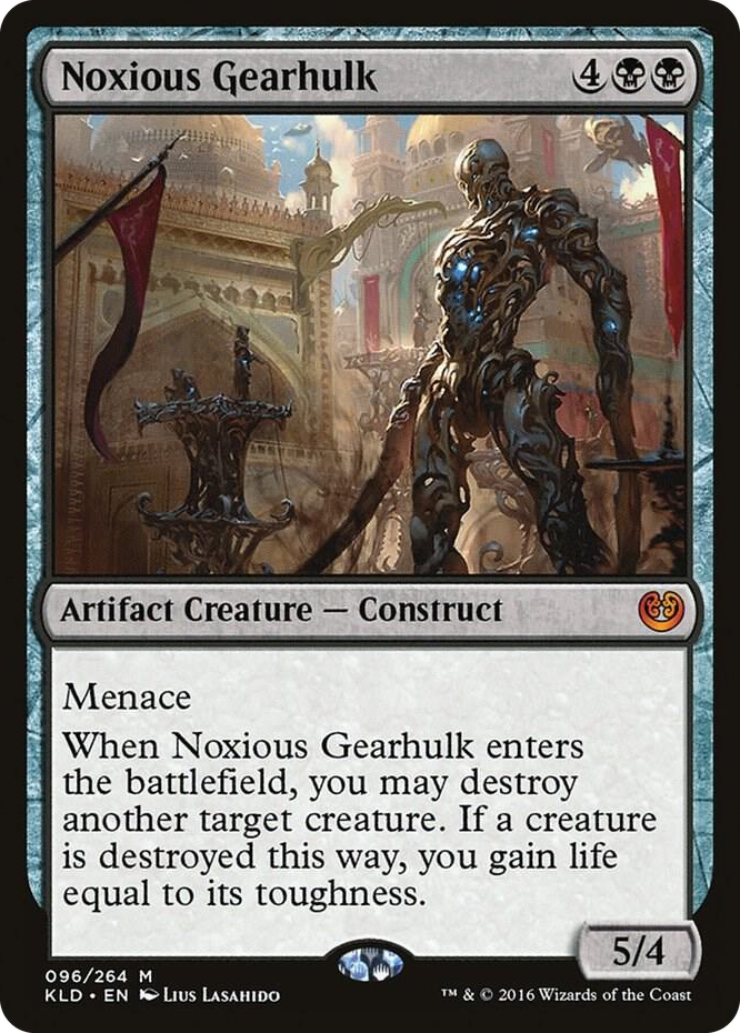 Noxious Gearhulk #96 M - Kaladesh Pokemon card
