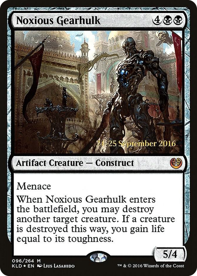 0096 Noxious Gearhulk M Prerelease Cards