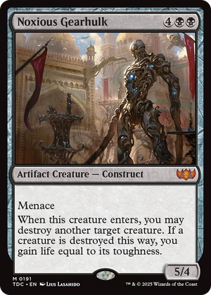 0191 Noxious Gearhulk M Commander: Tarkir: Dragonstorm