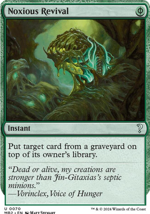 0070 Noxious Revival (White Border) U Mystery Booster 2