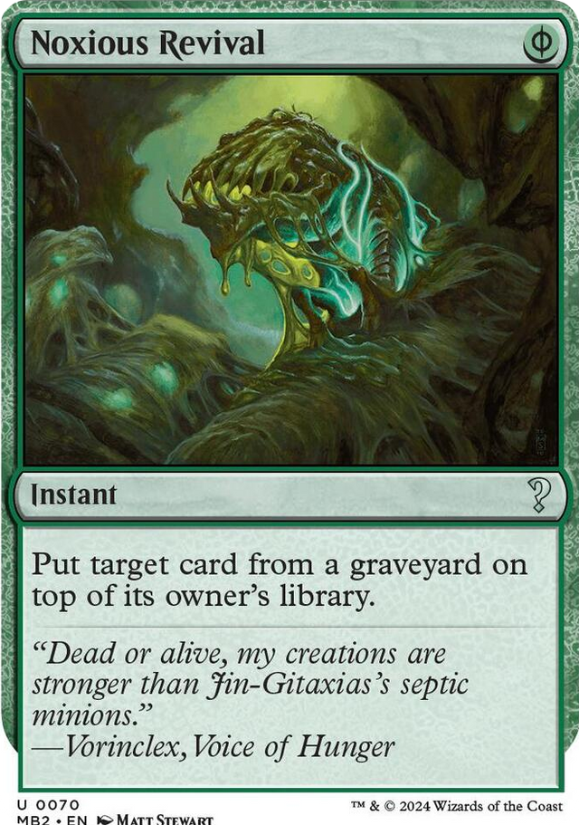 0070 Noxious Revival (White Border) U Mystery Booster 2