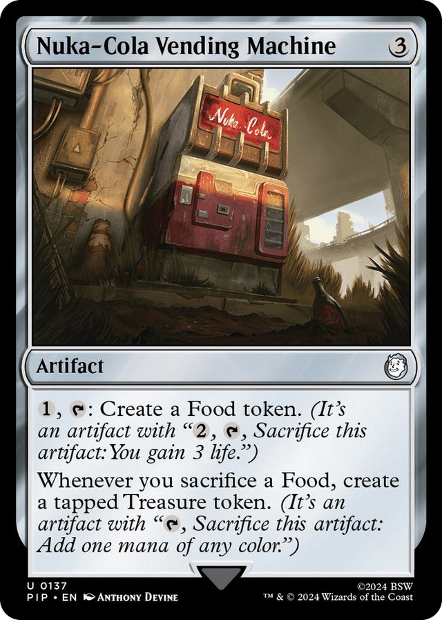 0137 Nuka-Cola Vending Machine U Universes Beyond: Fallout