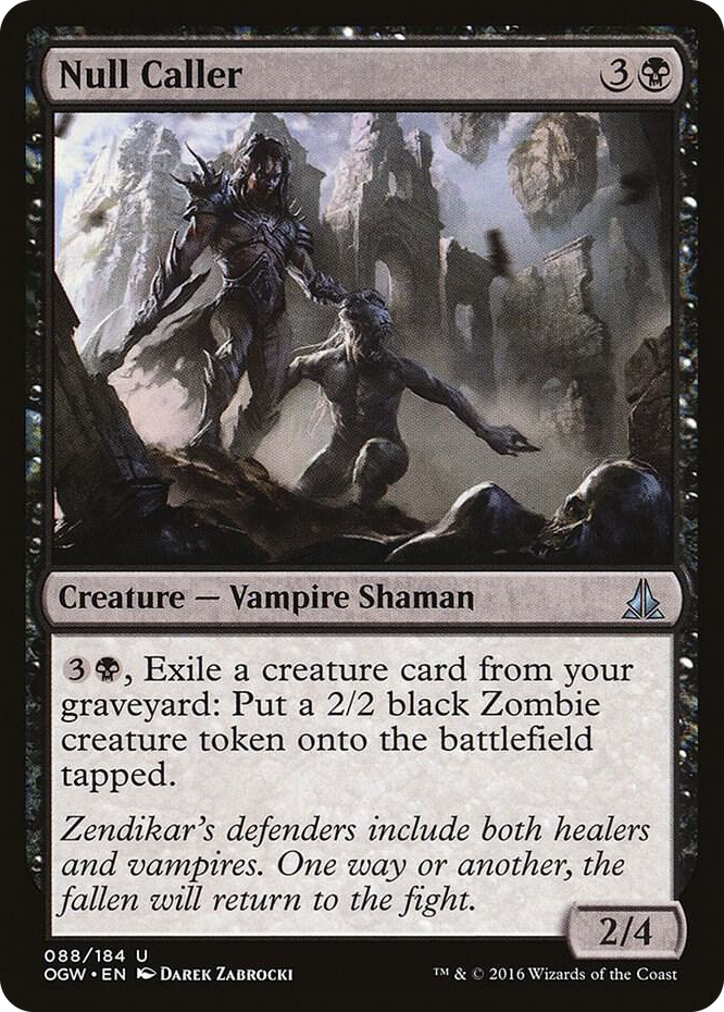 Null Caller #88 U - Oath of the Gatewatch Pokemon card