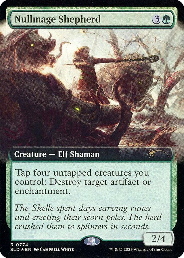 0774 Nullmage Shepherd (Extended Art) R Secret Lair Drop Series