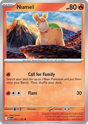 0021 Numel Common Mega Evolution