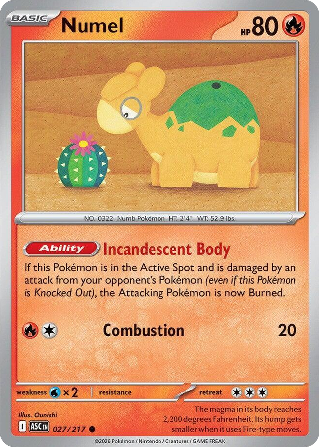 0027 Numel Common Ascended Heroes