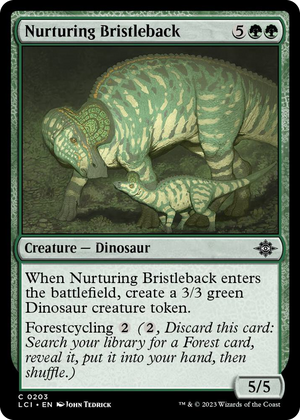 0203 Nurturing Bristleback C The Lost Caverns of Ixalan