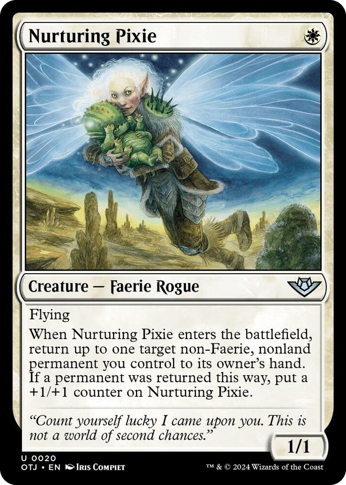0020 Nurturing Pixie U Outlaws of Thunder Junction