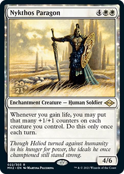 Nykthos Paragon #22 R - Prerelease Cards Pokemon card