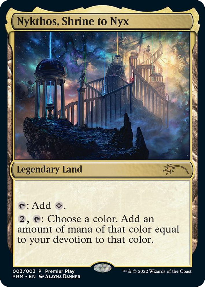 0003 Nykthos, Shrine to Nyx P Pro Tour Promos