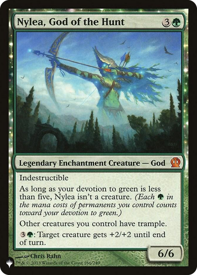 0166 Nylea, God of the Hunt M The List Reprints