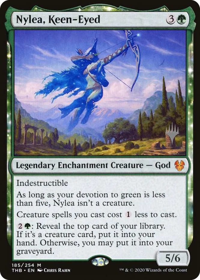 0185 Nylea, Keen-Eyed M Promo Pack: Theros Beyond Death