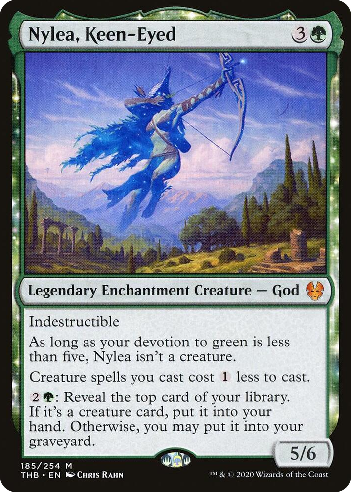 0185 Nylea, Keen-Eyed M Theros Beyond Death