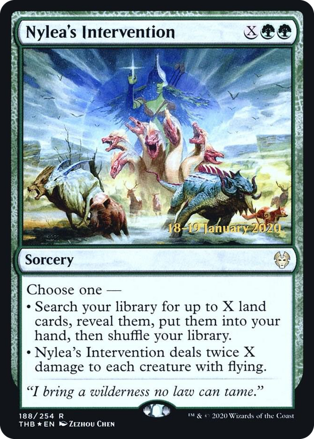 0188 Nylea's Intervention R Prerelease Cards