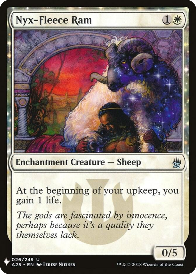 0026 Nyx-Fleece Ram U The List Reprints