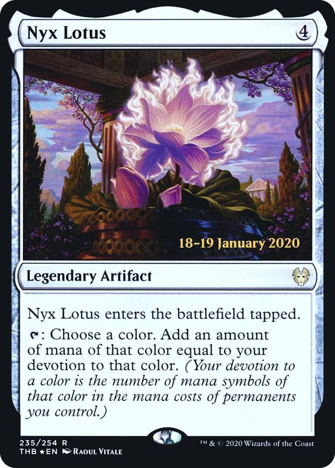 0235 Nyx Lotus R Prerelease Cards