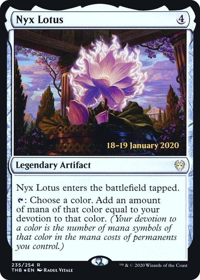 0235 Nyx Lotus R Prerelease Cards