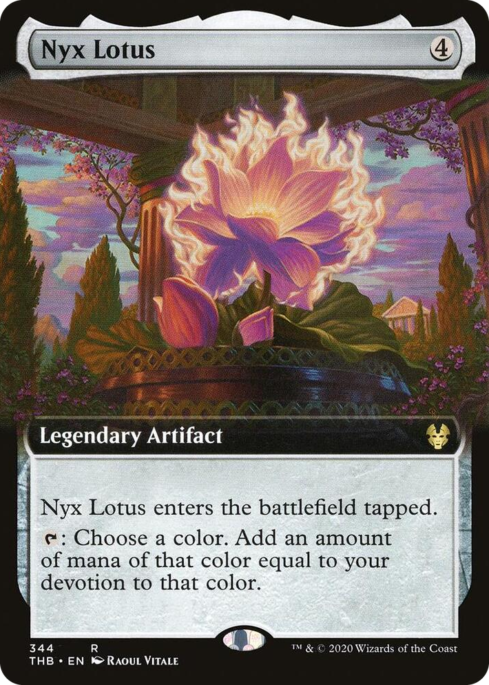 0344 Nyx Lotus (Extended Art) R Theros Beyond Death