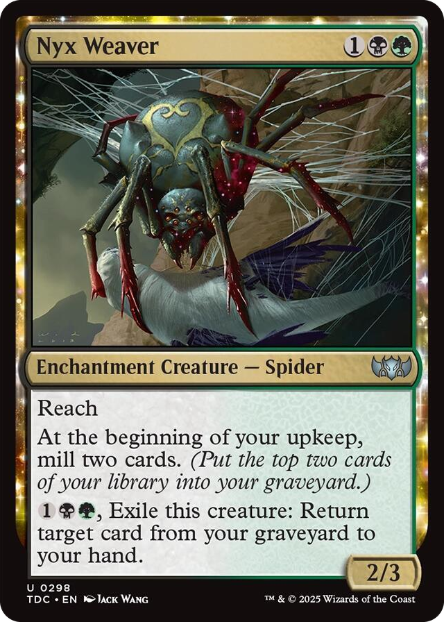 0298 Nyx Weaver U Commander: Tarkir: Dragonstorm