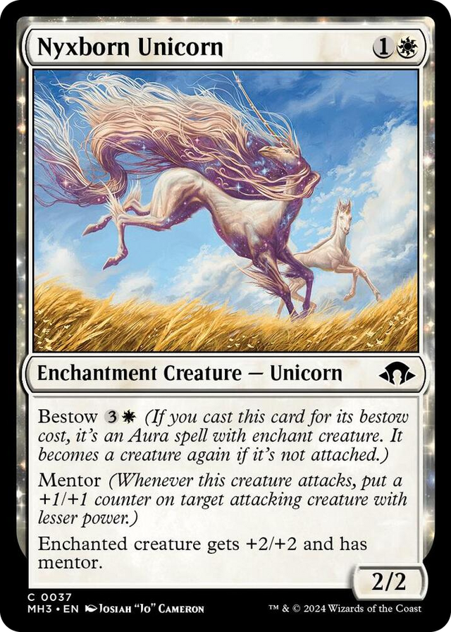 0037 Nyxborn Unicorn C Modern Horizons 3
