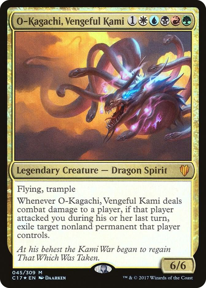 0045 O-Kagachi, Vengeful Kami M Commander 2017